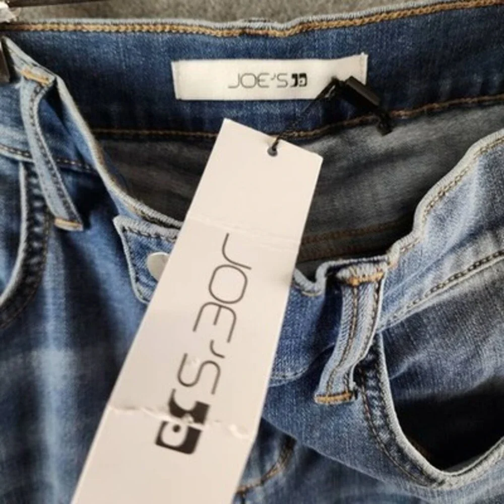 Joe's Jeans The Classic Straight Leg Jeans Men's 34 Gard Blue Denim Button Zip